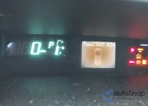 2012 Toyota Prius C One from USA, damaged, VIN JTDKDTB32C1014552